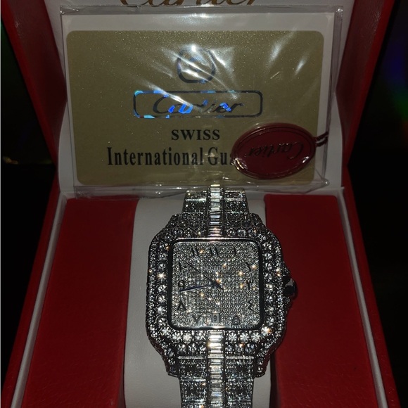 Moissanite watch